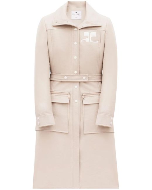 Courreges Natural Reedition Coat