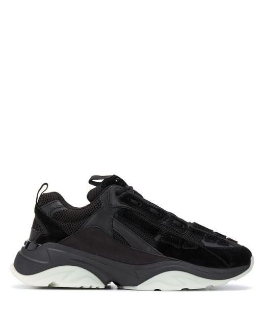Amiri Black Bone Runner Sneakers for men
