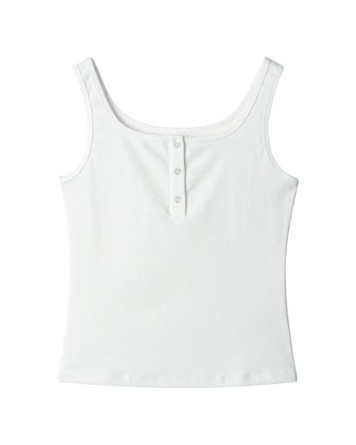 B+ AB White Draped Hooded Top