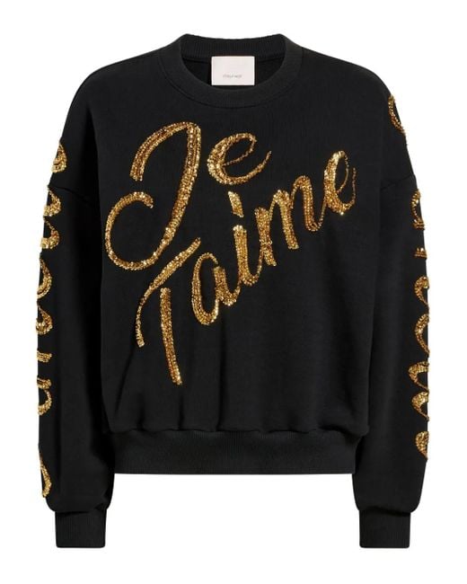Sudadera Brandy Cinq À Sept de color Black