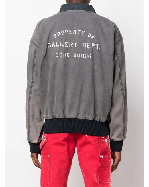 GALLERY DEPT. Gray Mechanic-Style Jacket for men