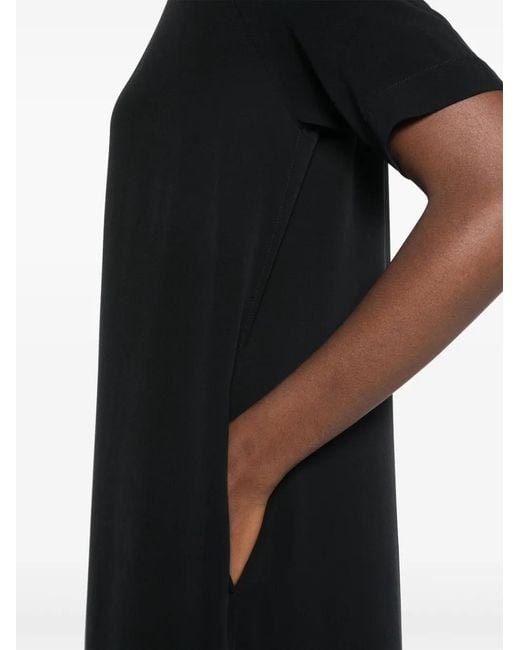 Private 0204 Black Silk Maxi Dress