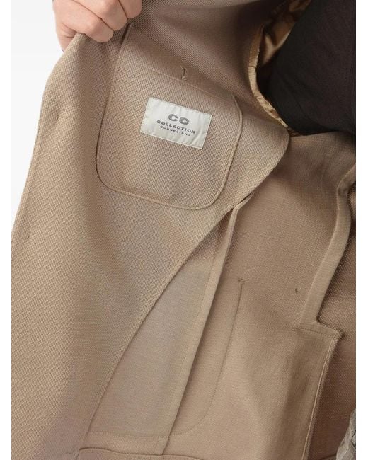 Corneliani Natural Single-Breasted Blazer for men