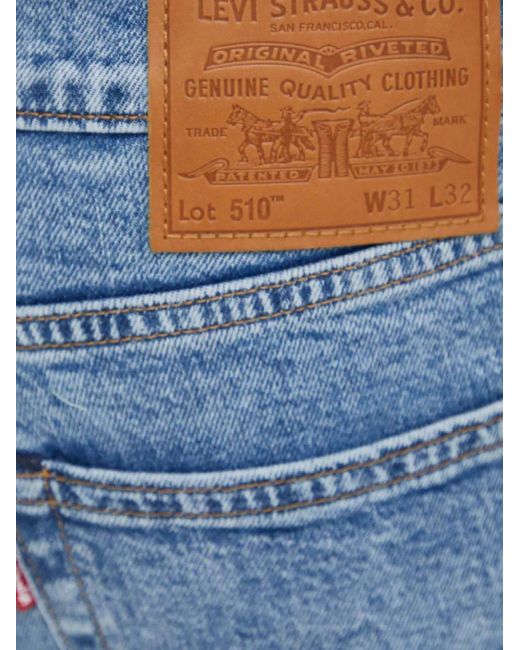 Levi's Blue 510 Skinny Jeans for men