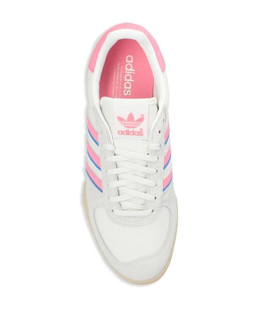 Adidas White Squash Mesh Sneakers