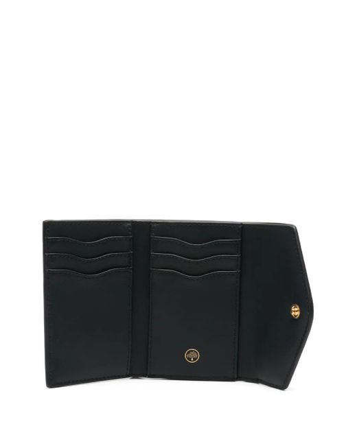 Mulberry Black Folded Wallet