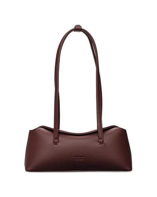 Freja NYC Brown Chrystie Shoulder Bag