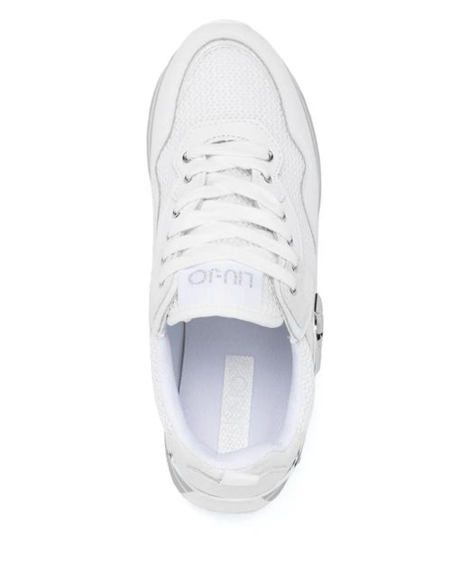 Liu Jo White Platform 'Maxi Wonder' Sneakers