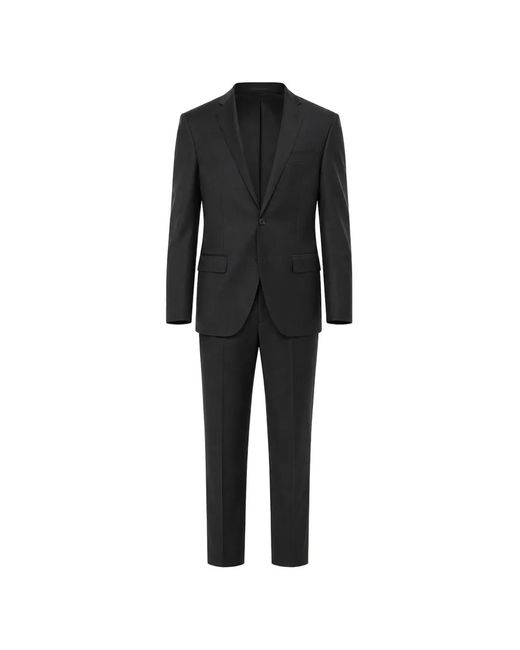 Corneliani Wollen Pak in het Black voor heren