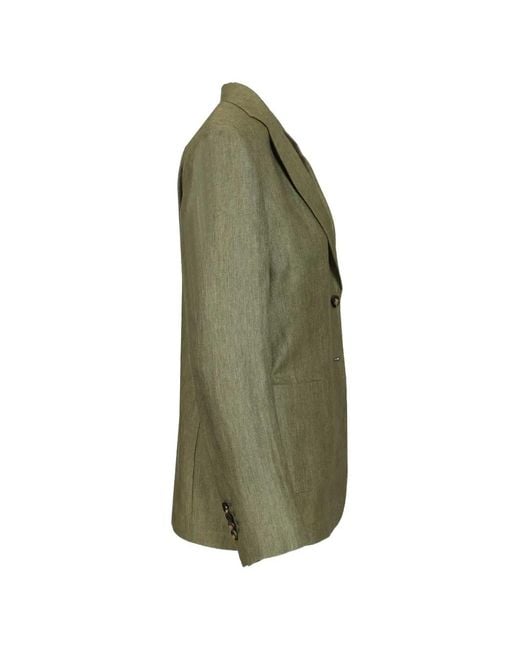 Latorre Green Single-Breasted Blazer