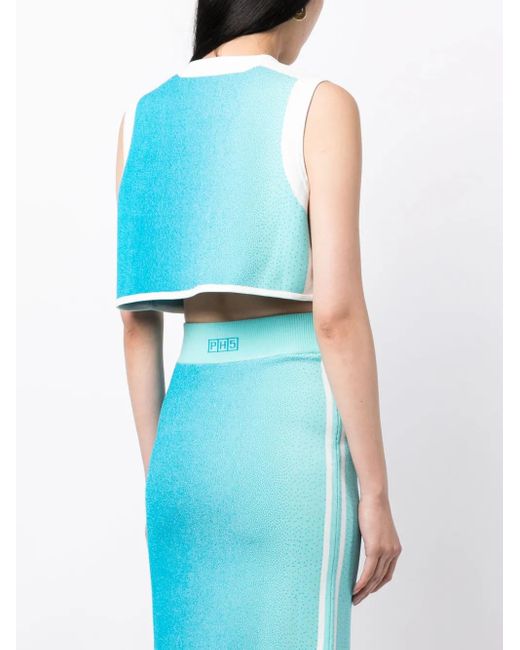 Ph5 Mouwloze Top in het Blue
