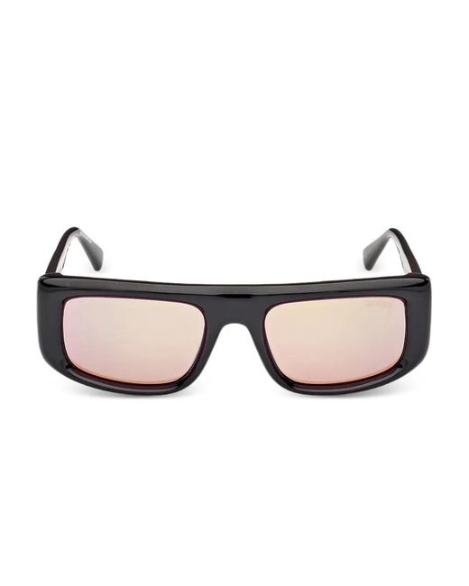 GUESS EYEWEAR Natural Rectangular-Frame Sunglasses