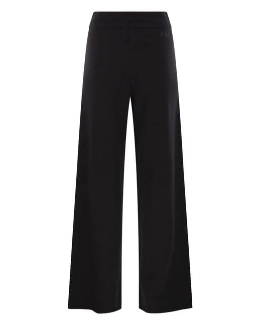 Mc2 Saint Barth Black Pantalon À Lien De Resserrage