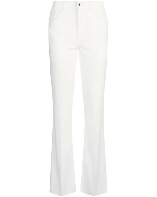 Liu Jo White Bootcut-Jeans