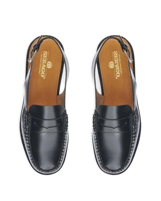 Sebago White Buckle-Fastening Slingback Sandals