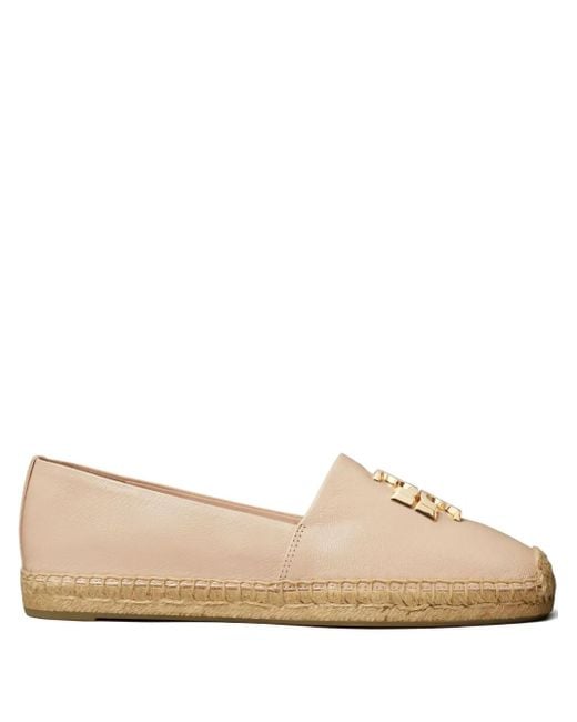 Tory Burch Natural Eleanor Espadrilles