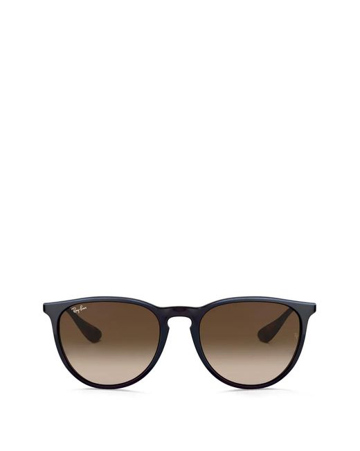 Ray-Ban Gray Lunettes De Soleil Erika Classic À Monture Ronde