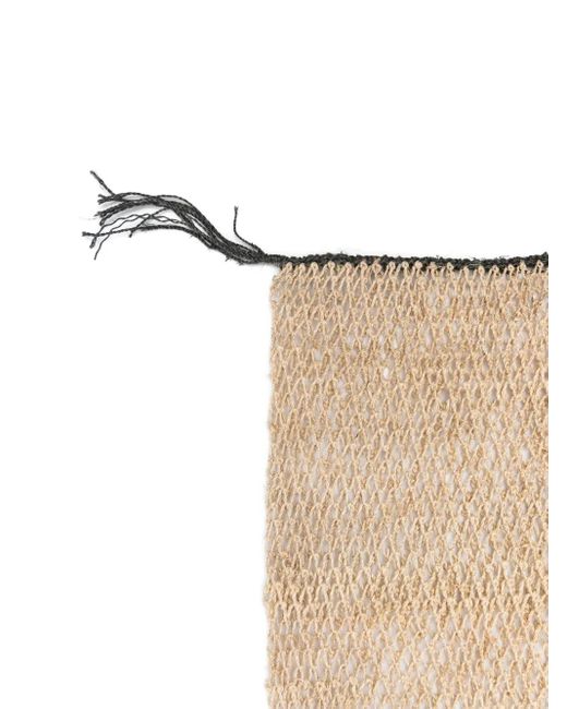 SLO_HAND_MADE Natural Net Tote Bag