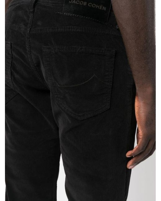 Jacob Cohen Black Uqe0736S3838 Pantalon Pana for men