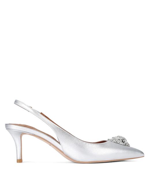 Kurt Geiger Belgravia 60mm パンプス White