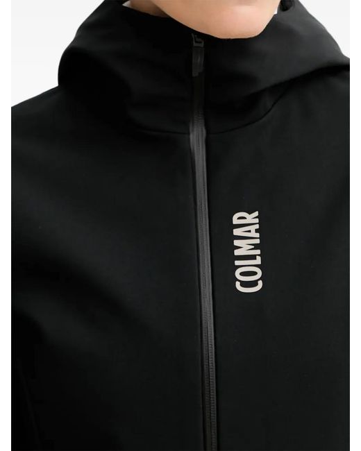 Colmar Black Hooded Ski Jacket