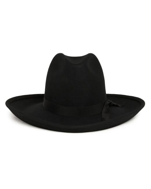 Alanui Cowboyhut Aus Wollfilz in Black für Herren