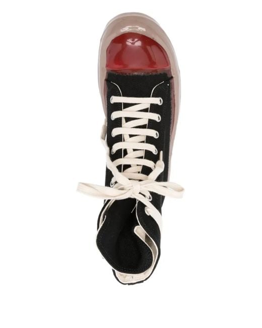 Rick Owens High-Top Sneakers in het Black