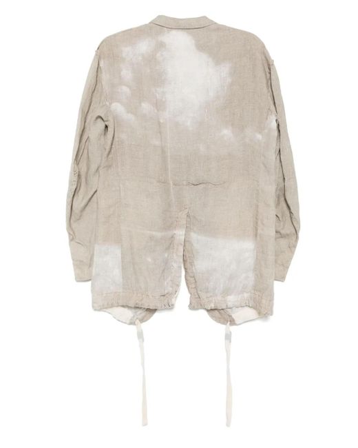 Undercover White Graphic-Print Blazer for men