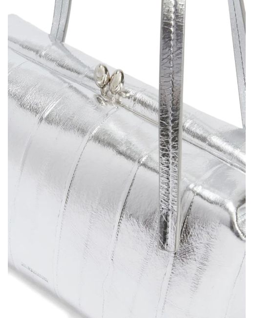 Jil Sander White Small Goji Pillow Tote Bag