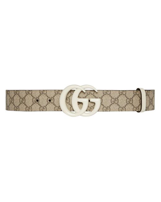 Cinturón GG Marmont reversible Gucci | Lyst