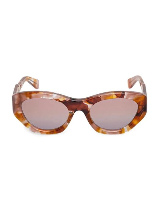 Chloé Pink Cat-Eye Sunglasses