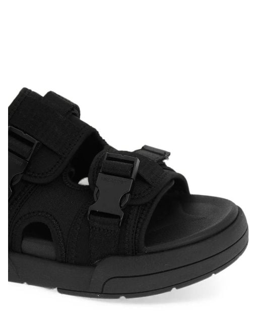 Neil Barrett Black X Li-Ning Buckle Sandals for men