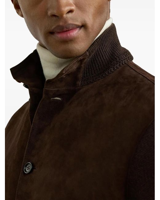 Ralph Lauren Brown Panelled Jacket for men