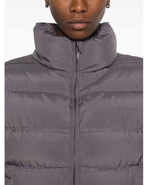 Daily Paper Gray Sela Puffer Jacket