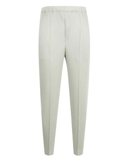 Issey Miyake Plissierte Hose in Gray für Herren