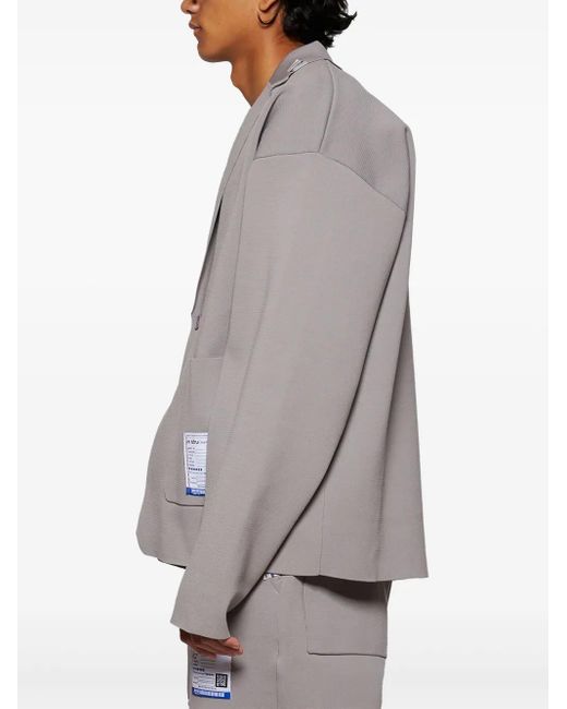 Giacca Milan di Maison Mihara Yasuhiro in Gray da Uomo