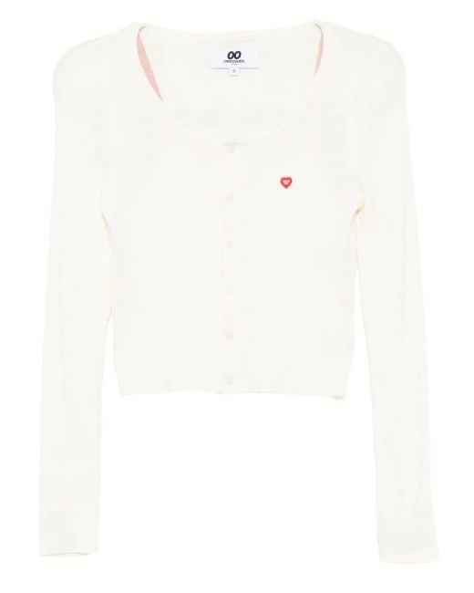 Chocoolate ロゴ トップ White