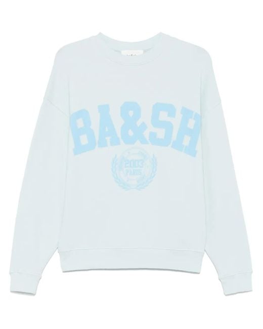 Ba&sh Blue Benjamin Sweatshirt