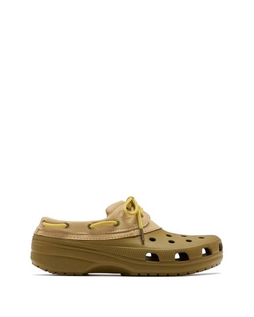 CROCSTM Green Perforated Sandals for men