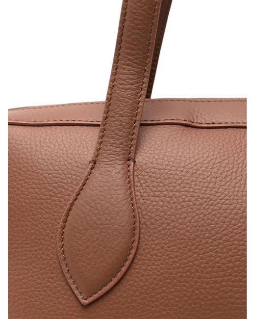 Joseph Brown Leather Shoulder Bag