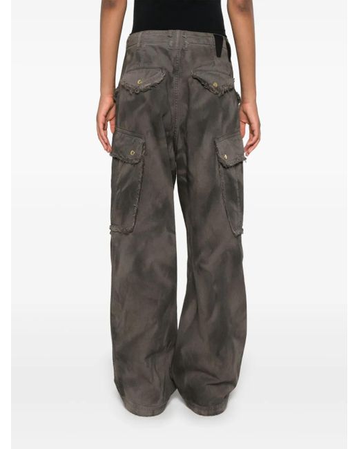 DARKPARK Gray Vivi Cargo Jeans