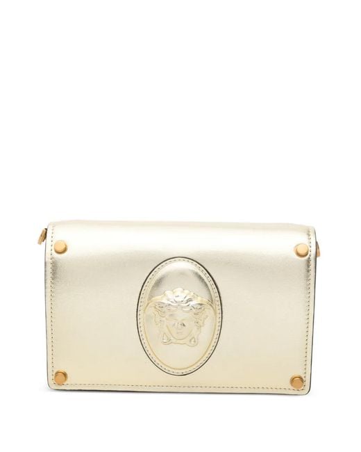 Versace Natural Medusa-Detail Mini Bag