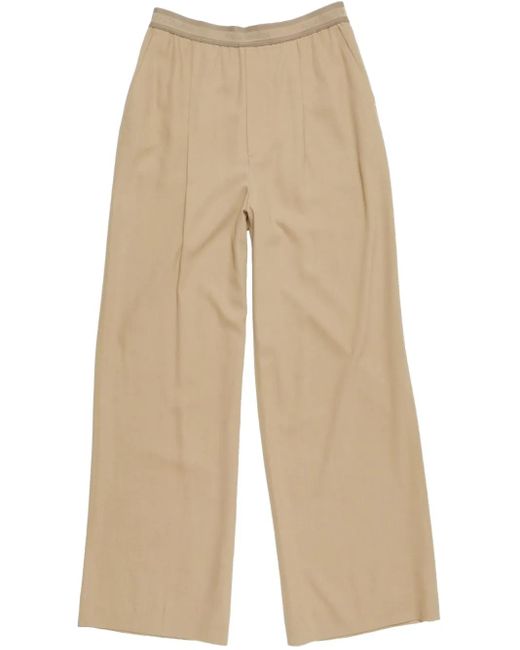 Acne ロゴウエスト パンツ Natural