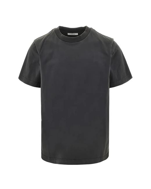 Entire studios Black Crew Neck Standard T-Shirt for men