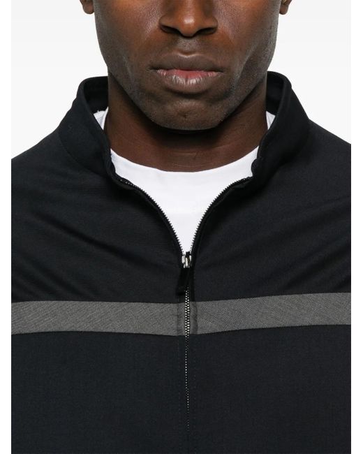 Emporio Armani Black Virgin-Wool Jacket for men