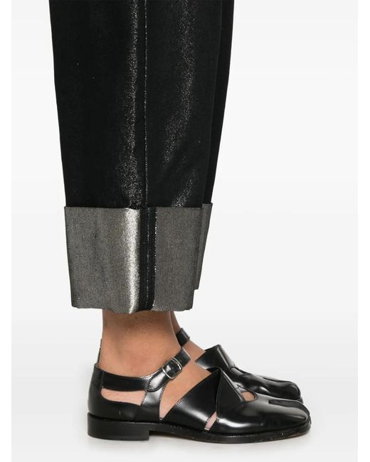 Junya Watanabe Black Lamé Jeans