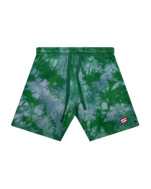 メンズ ICECREAM タイダイ ショートパンツ Green