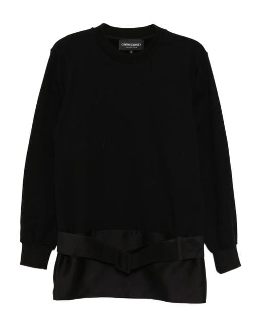 Cynthia Rowley Black Belted Dress