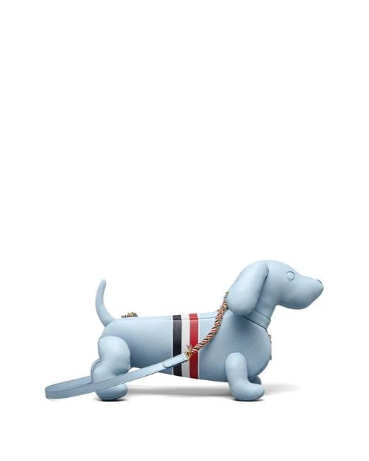 Thom Browne Blue Mini Sac Porté Épaule Hector