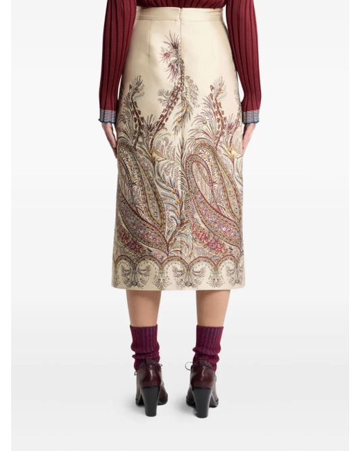 Etro Natural Skirts